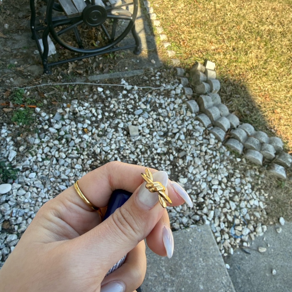 Gold Knot Ring